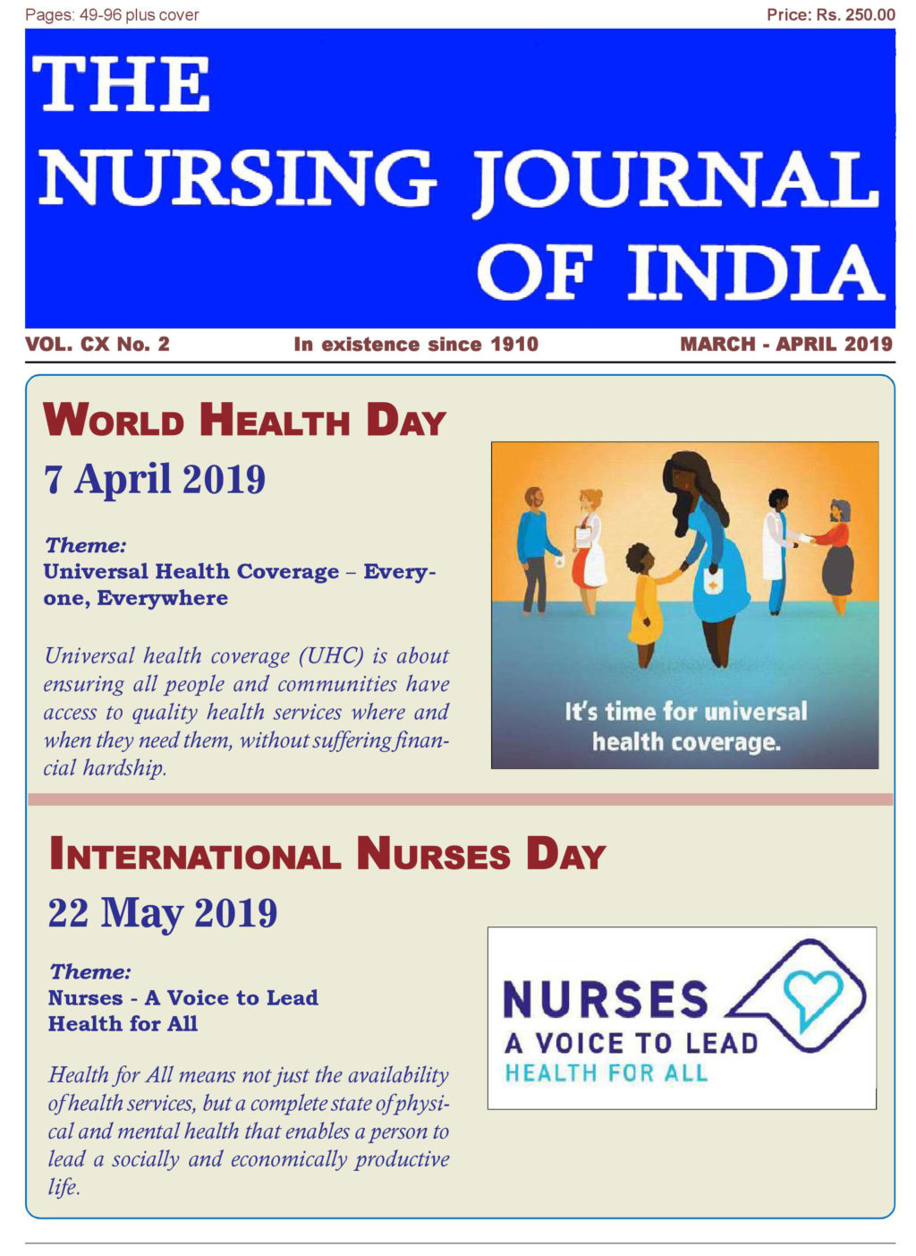 journal of nursing research society of india